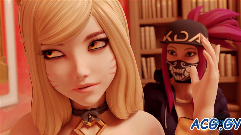 英雄联盟KDA同人动画 阿狸 阿卡丽