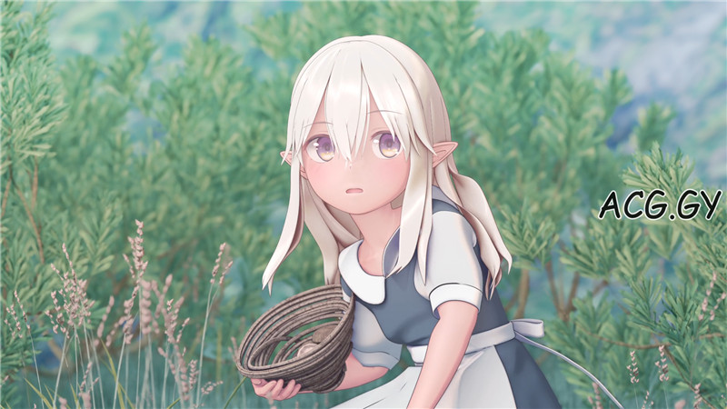 [Custom Udon] エルフの子