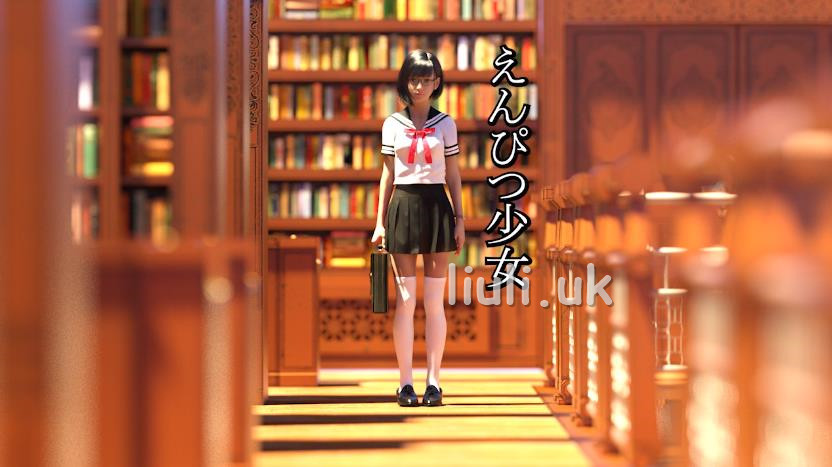 [ArIR] えんぴつ少女 さきちゃん