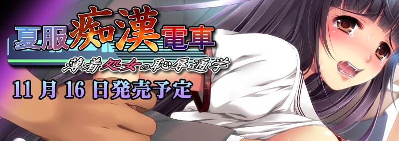 电车游戏 [ZION] 夏服痴漢電車 薄着処女の恥辱通学 本体/破解+CG包