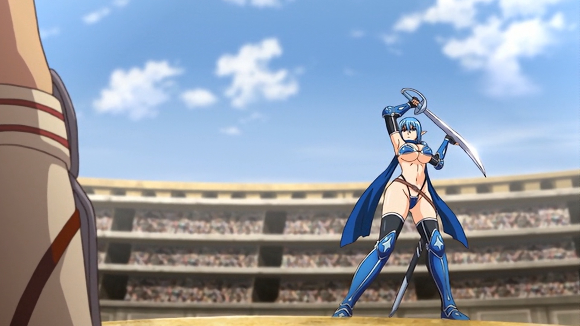 [PoRO petit]転生剣奴の子作り闘技場（ハーレムコロッセオ）「甲冑巨乳エルフ・デュランタ～孕み孕まれ白濁流し」