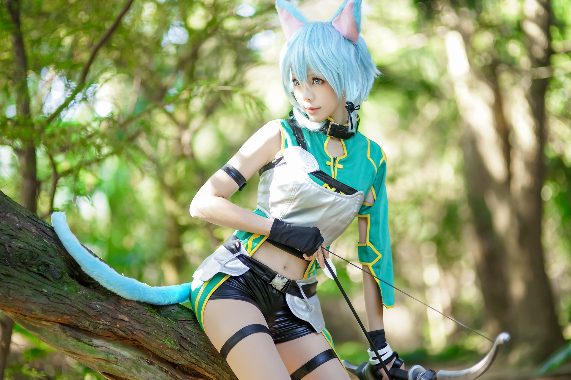 [Ely][刀剑神域—朝田诗乃CosPlay]