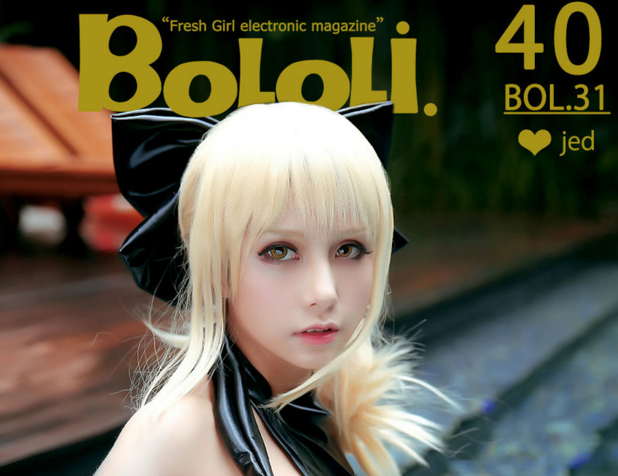 Idol Cosplay Natsu Kimoe (Xia Mei Jiang, 夏美酱_) [BoLoli] BOL031 2017.03.15 (Saber)